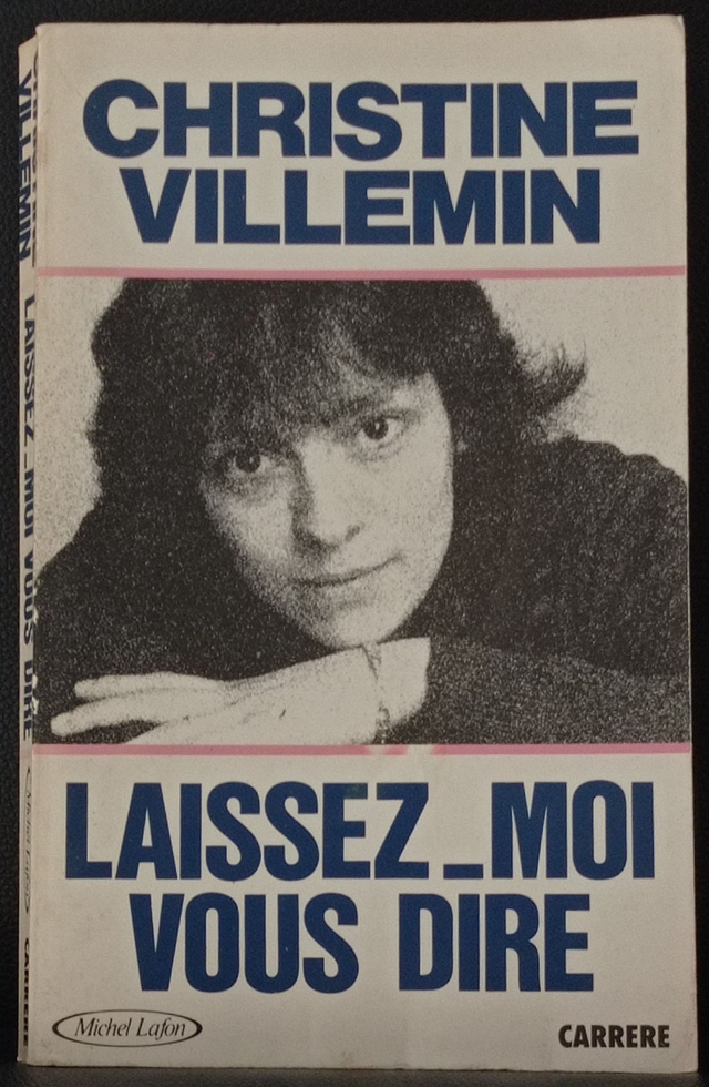 Laissez-moi vous dire de Christine Villemin