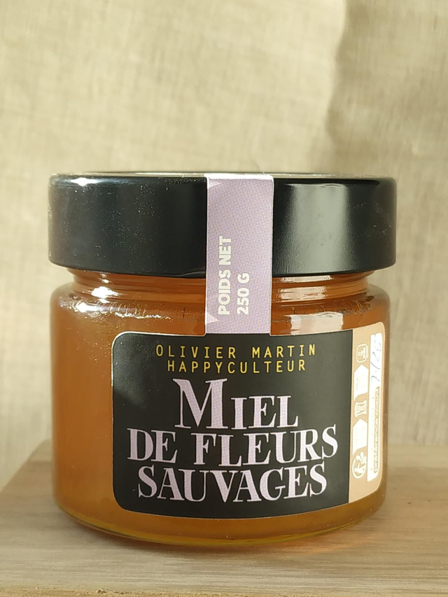 Miel De Fleurs Sauvages Pot De 250g