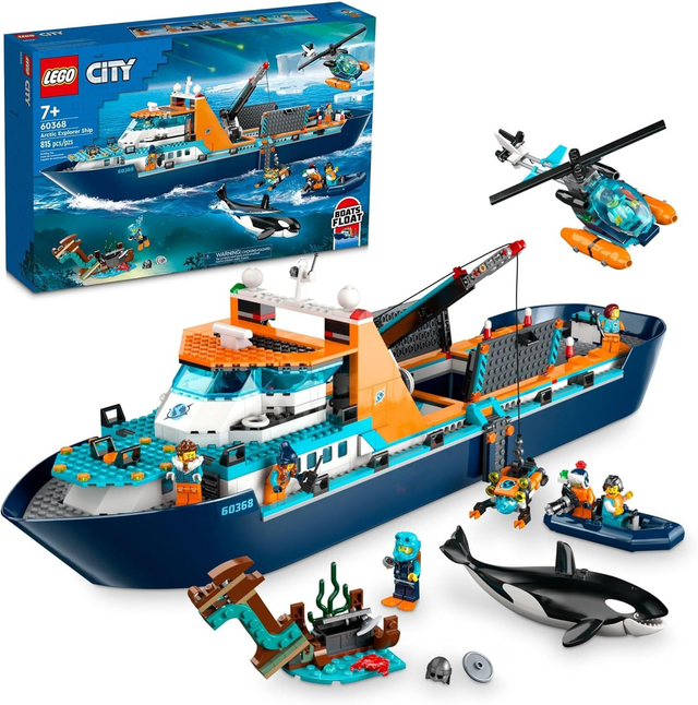 LEGO® City 60368 Arktis-Forschungsschiff