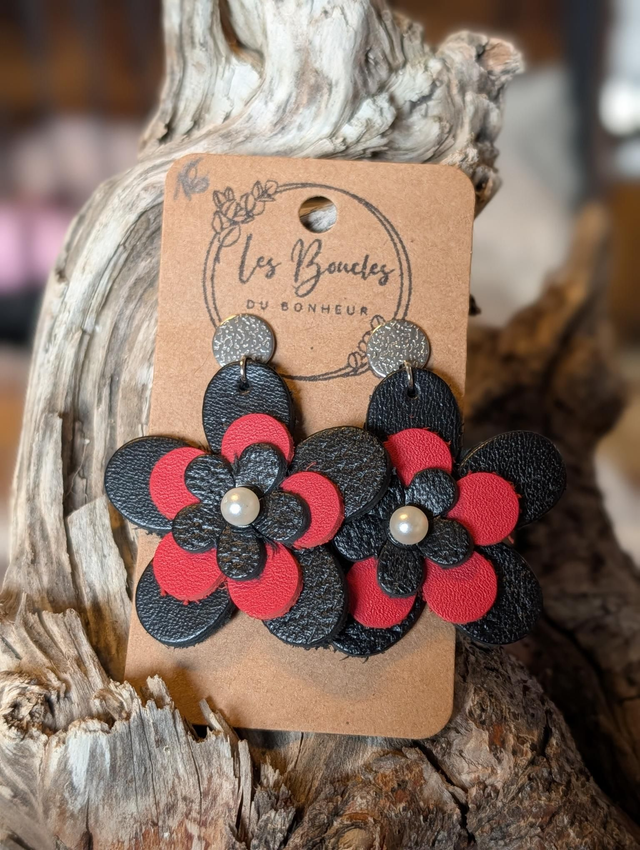 Boucles d'oreilles Collection Marguerite m046