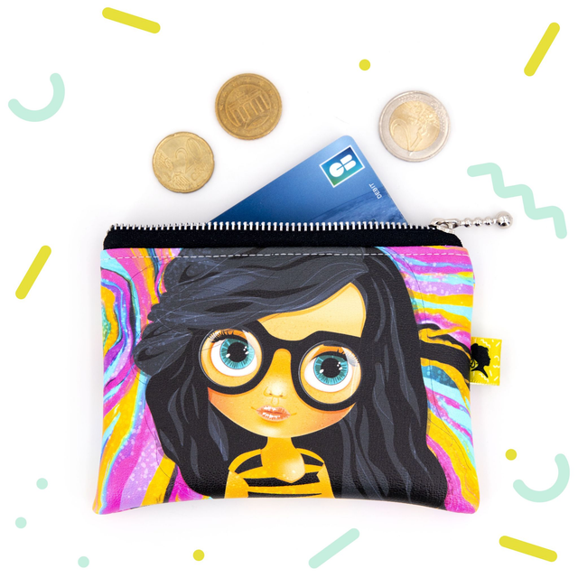 Porte monnaie zip KATY