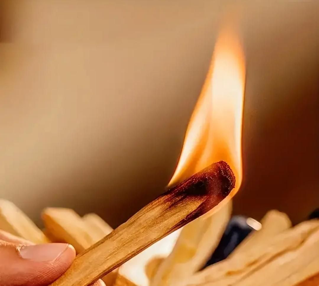 Bois sacré Palo Santo bâton de fumigation - 10cm