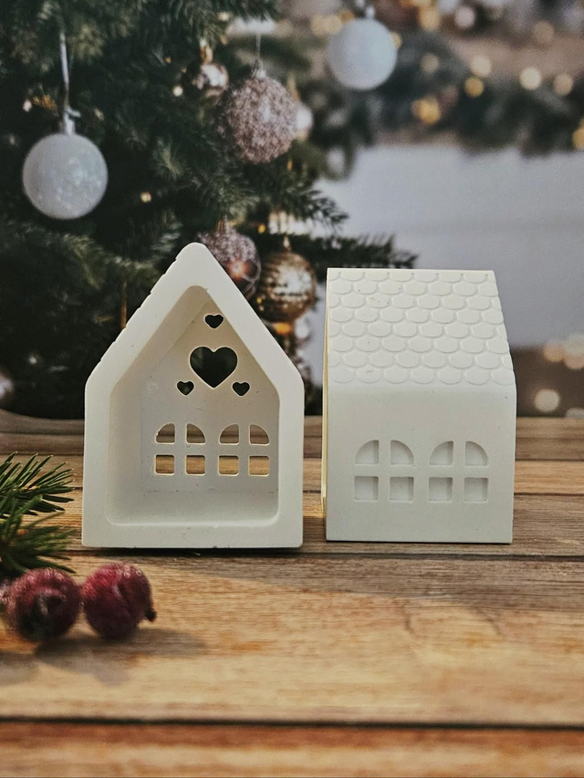 Bougeoir Maisonnette en résine