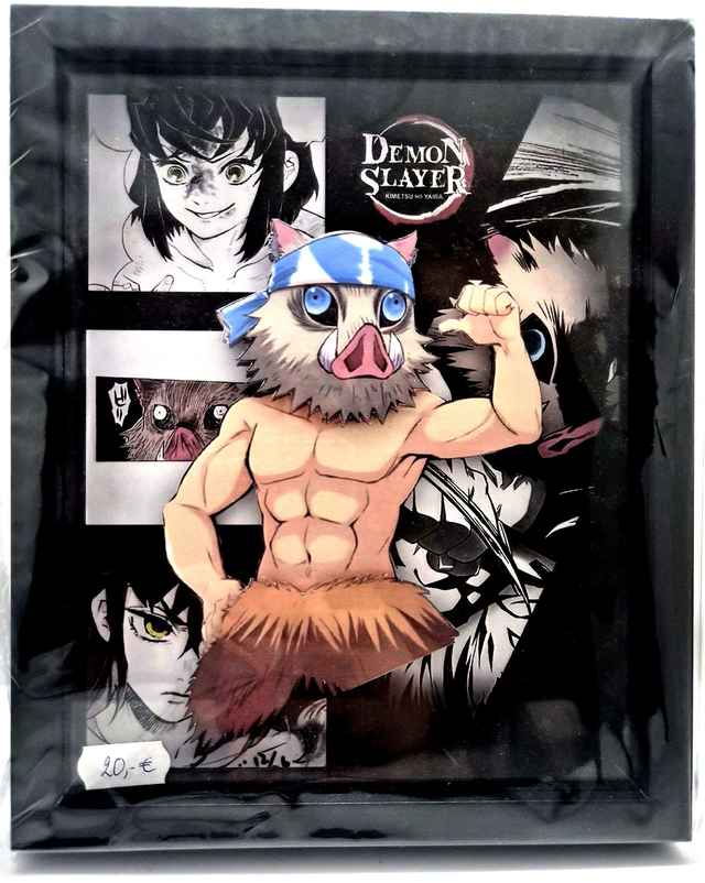 Cadre 3D - Demon Slayer - Inosuke