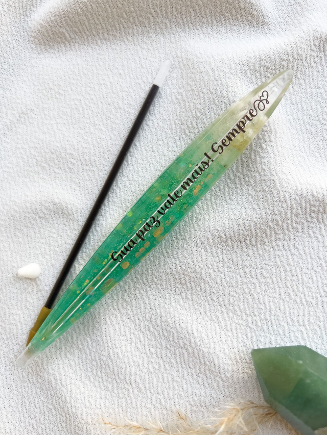 Caneta Água Marinha pra Aliviar o Stress