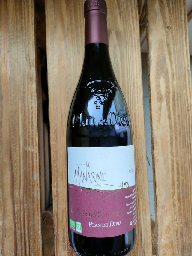 Les Terres Saintes 2022 - Rouge Sec Tranquille - Domaine La Manarine (Gilles Gasq)