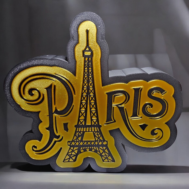 Lampe LED Paris - Élégance et Charme Français ! 