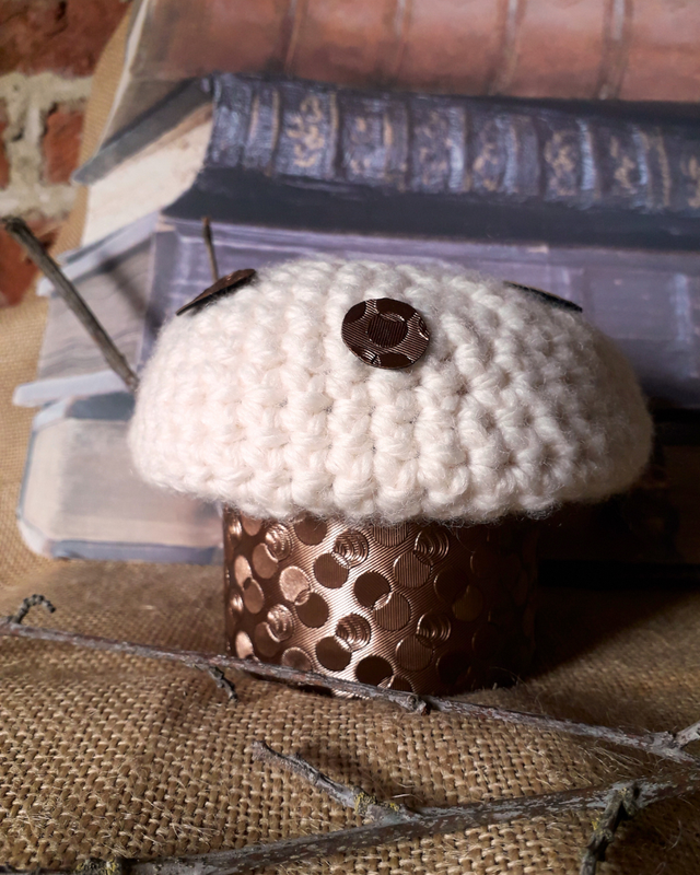 Douce Chaleur – Champignon décoratif à poser