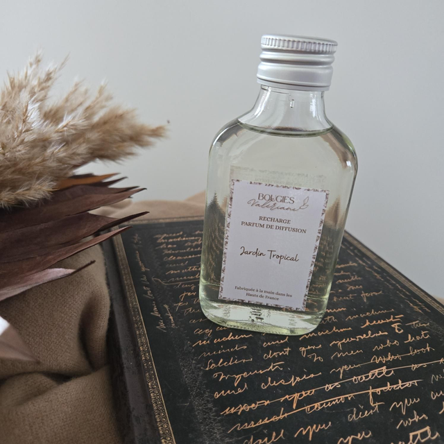 Recharge parfum de diffusion Jardin Tropical 100ml
