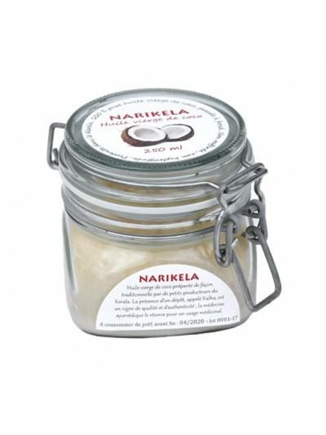 Huile vierge de coco