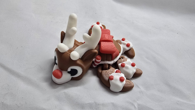 Tortue Rennes de Noël