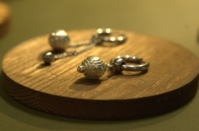 Best Seller ! - "Petanca" - Mono - Créole, Plaqué Argent, Acier Inoxydable (Boucle à l'Unité)