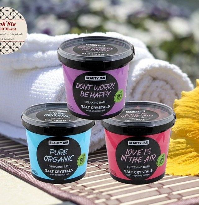 Beauty Jar " Sels de bain en cristaux "