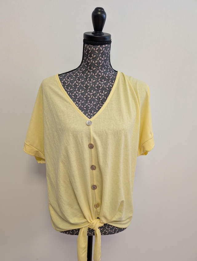 Blouse Livia jaune TU 36/44 