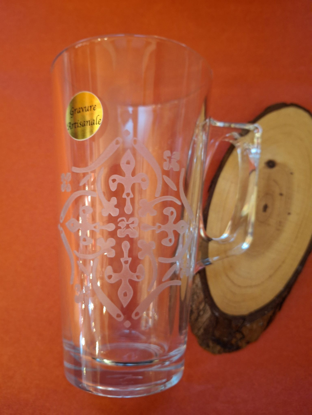 Mug verre Carré médiéval