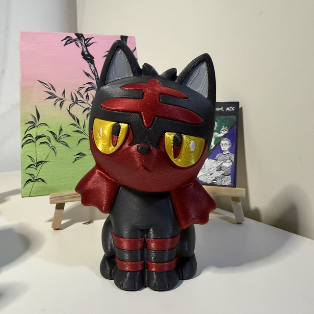 Fanart pla effetto multicolor o glitter