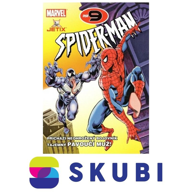 DVD Spider-Man - disk 9 - Přichází neohrožený bojovník tajemný pavoučí muž