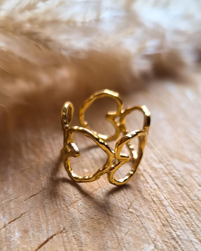 Bague "Amor" - Modèle doré