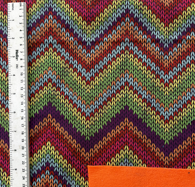 Rainbow Knit Softshell