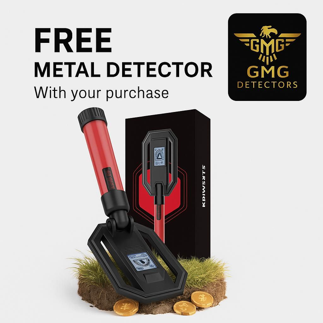 GMG Foldable Metal Detector