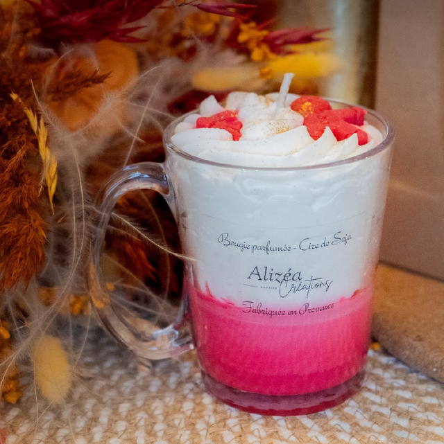 Bougie tasse « Sucre d’orge » - 230g