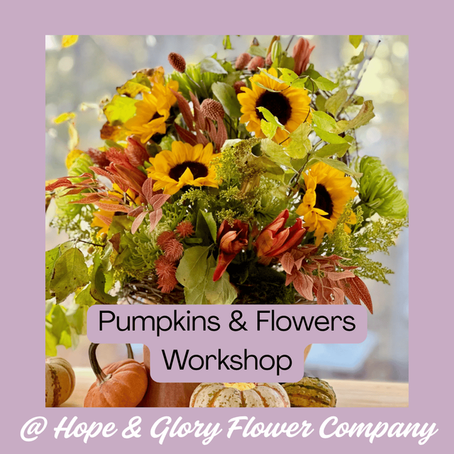 30th October - Pumpkins & Flowers