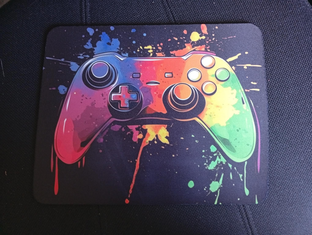 Tapis de souris manette