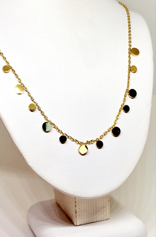 Chaîne acier inoxydable doré