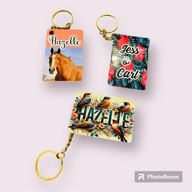 Porte clé personnalisé 6x4