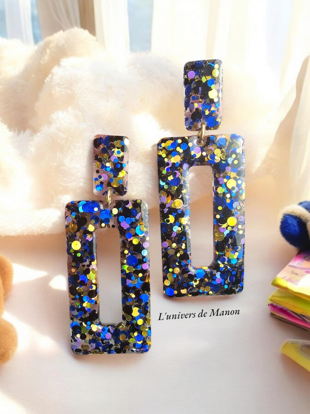 Boucle d&#039;oreille &quot;Carole &quot; 