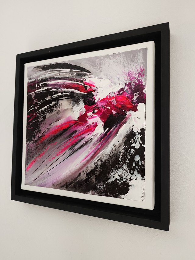 tableau Moderne fluorescent- art contemporain - art abstrait création originale