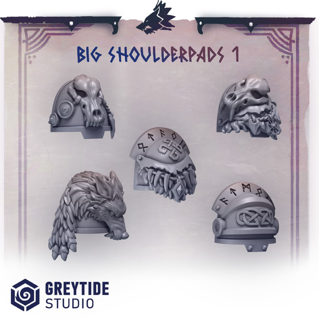 Big Shoulder Pads 1 (Primal Hounds)