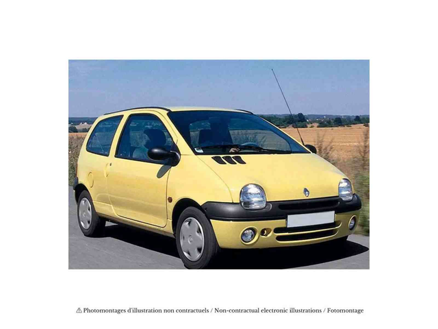 Renault Twingo 1998 Jaune Anis Norev 185299 1/18