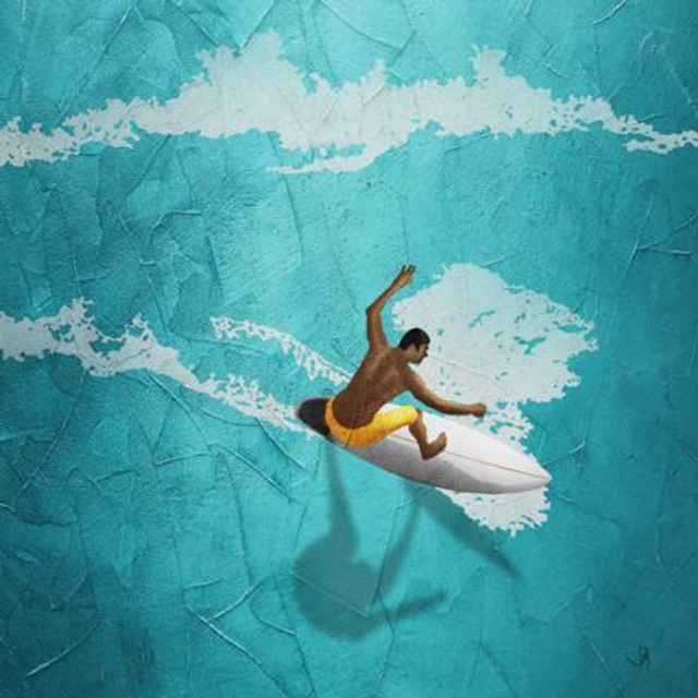 Carré B.-  Les couleurs de la glisse