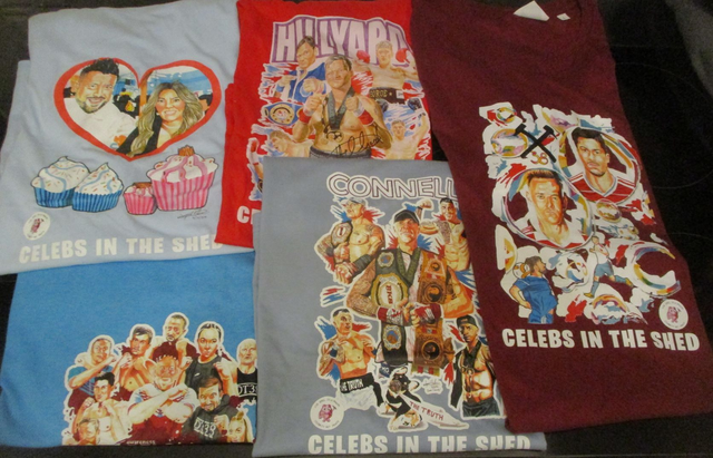 Celebrity &amp; Sport Personalities T-Shirts Top (SPECIAL OFFER)