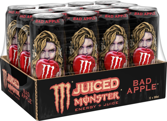 DPG Monster Energy Juiced Bad Apple Ds. 0,5l (12 x 0,5 L)
