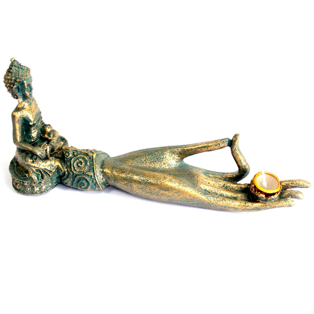 Bouddha Antique - Brûle-Encens &amp; Boîte 