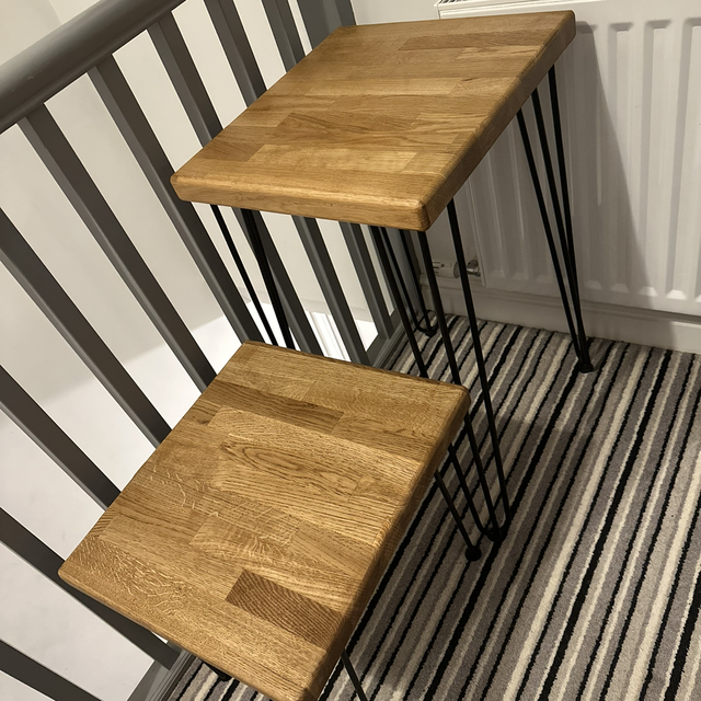 Wooden Side/Coffee Table - approx 42x45x4cm