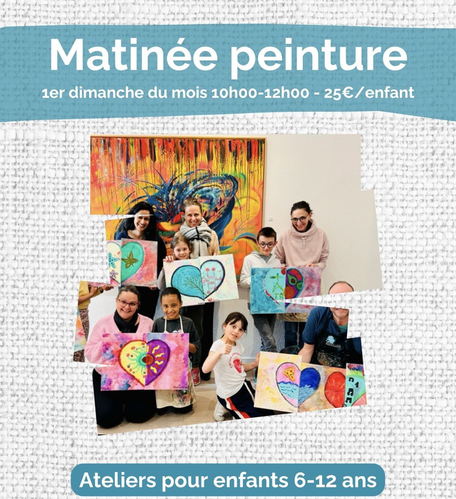 01. MATINÉE PEINTURE (date à choisir ci-dessous)