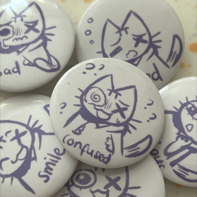 mystery emotion badge