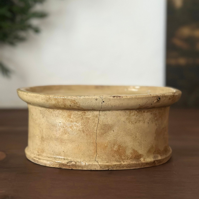 la terrine en grés patinée