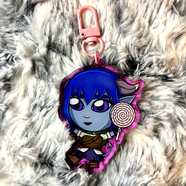 Jester (Mighty Nein, Critical Role) Keychain