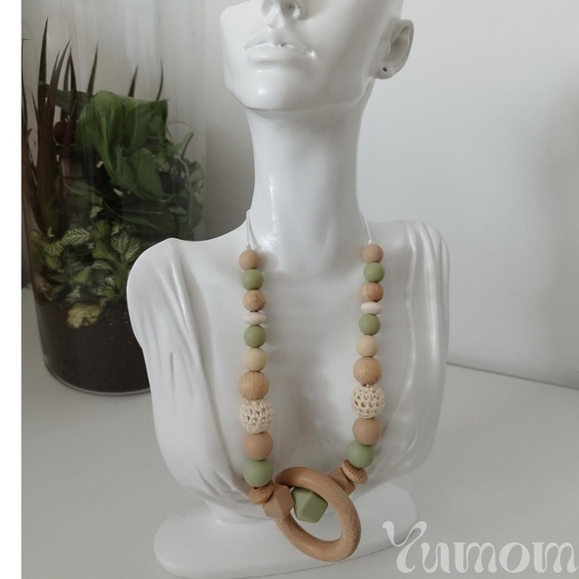 Greeny - Collier d'allaitement et de portage 