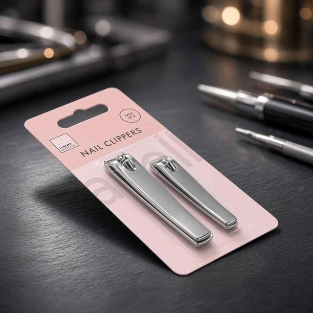 Carbon Steel Nail Clippers â 2pcs | Nail Care