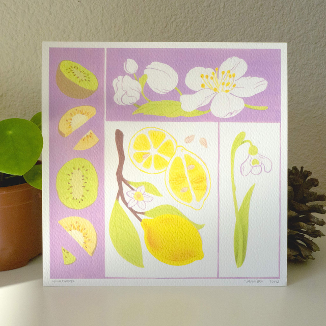 Illustrations du calendrier 2024