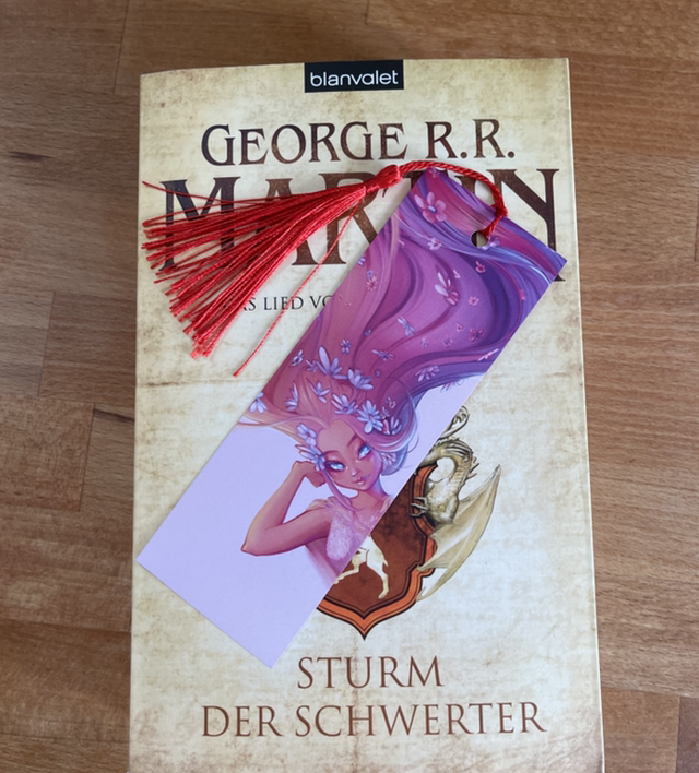 Lesezeichen - Pink Lady