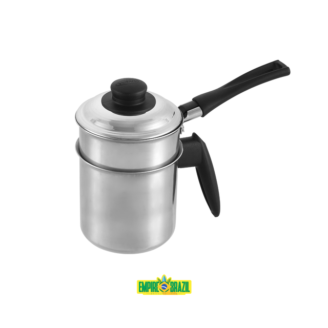 Cuscuzeira Individual "Peitinho" em Alumínio / Couscous Pan OLIVEIRA 