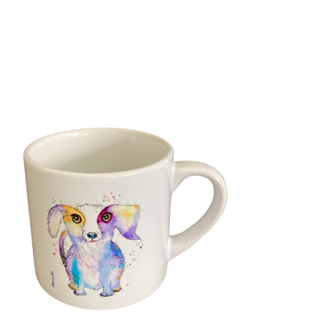 Keramiktasse "Hund"