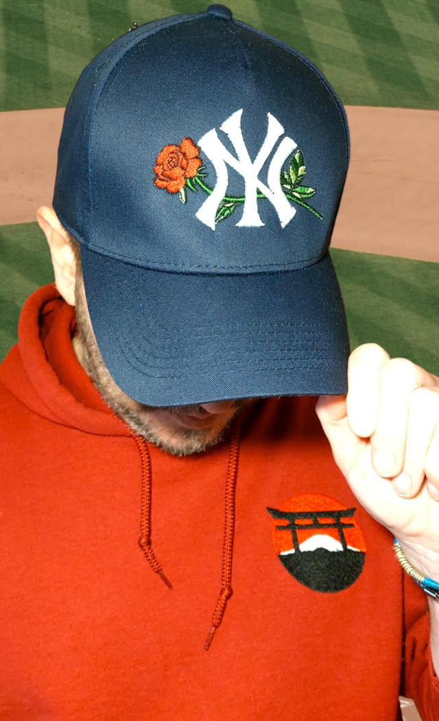 Casquette NEW-YORK rose