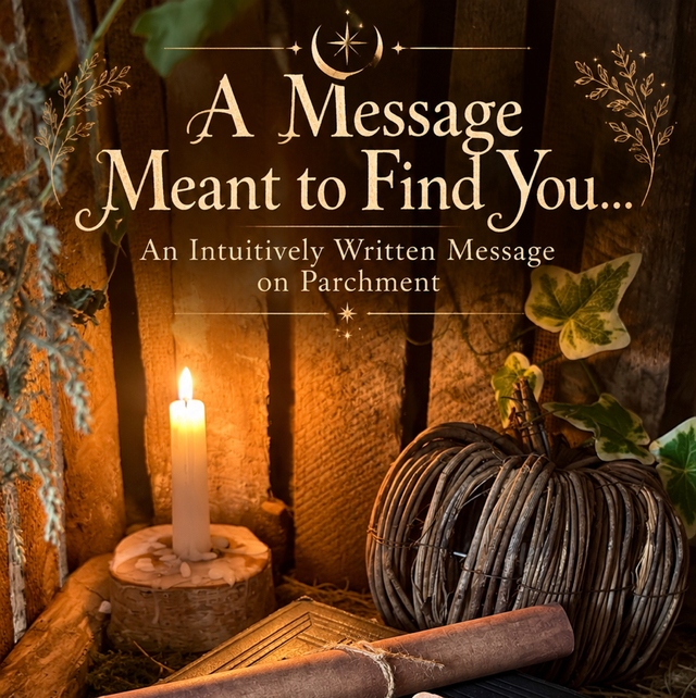 A Message Meant to Find You… 📜